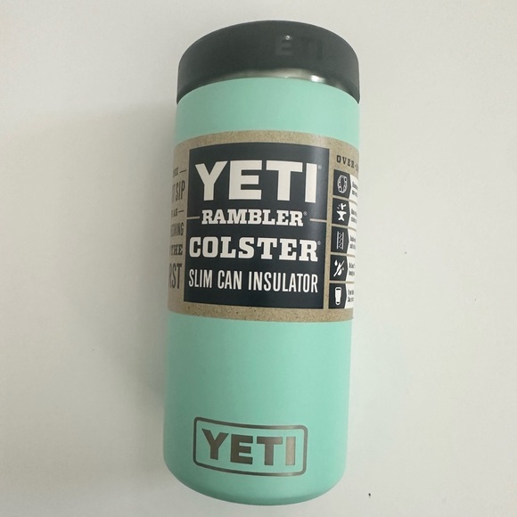 Yeti Other - NET Yeti Rambler Colster Slim Can Insulator Aqua